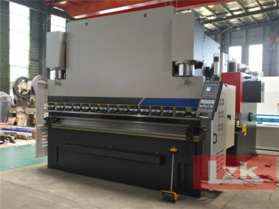 Wc67K Series 250t / 3200 Nc آلة ثني الألواح المعدنية الهيدروليكية